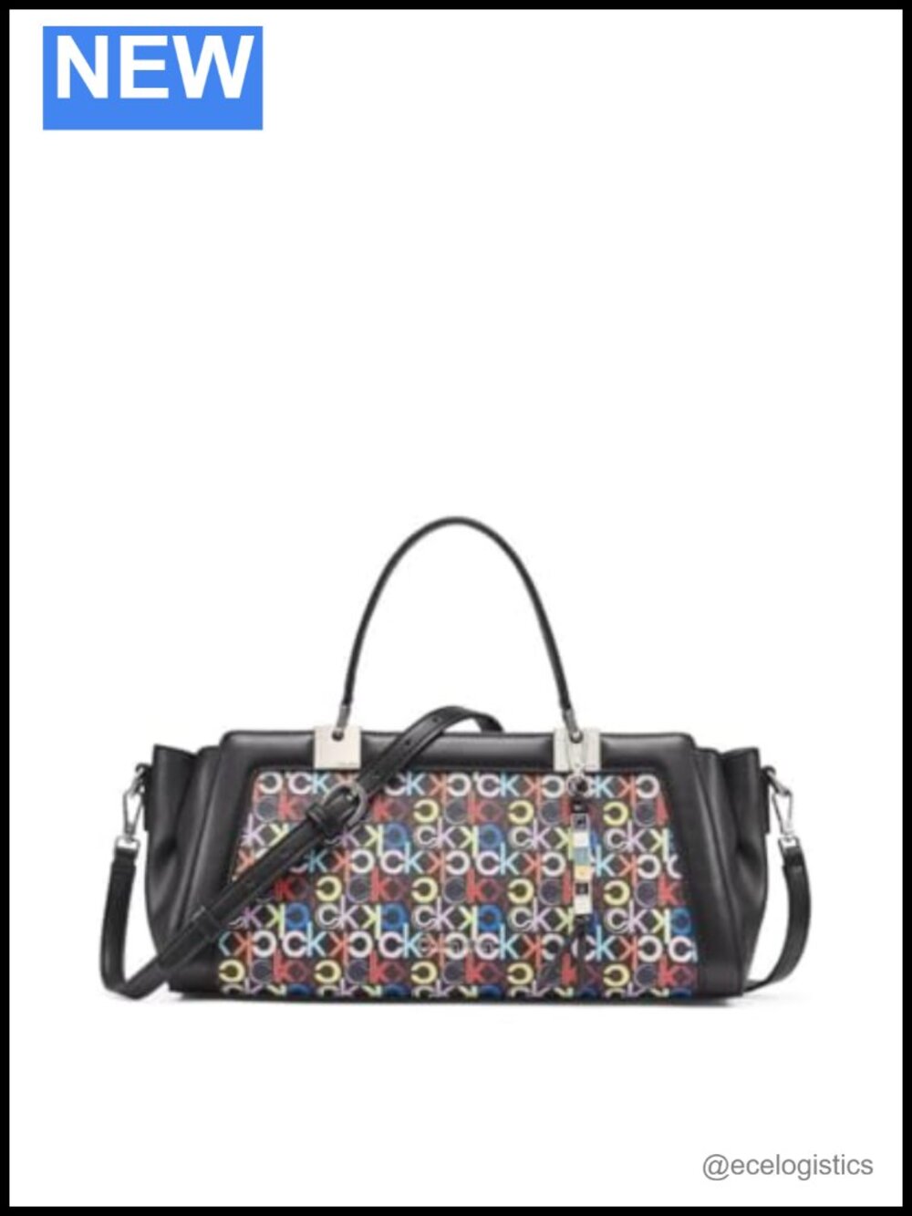 Organizational Satchel Bag Monogram PVC Crossbody